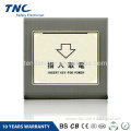 Professional Manufacturer Safety Care Smart Hotel Touch Screen Light Switch